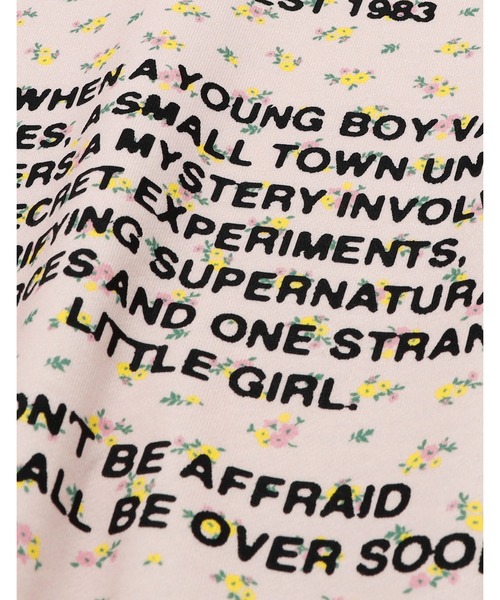 Little sunny bite(リトルサニーバイト)の「●Little sunny bite●stranger things x little sunny bite floral sweat top(スウェット・レディース・ピンク/ブルー・SMALL/MEDIUM)」の17枚目の写真