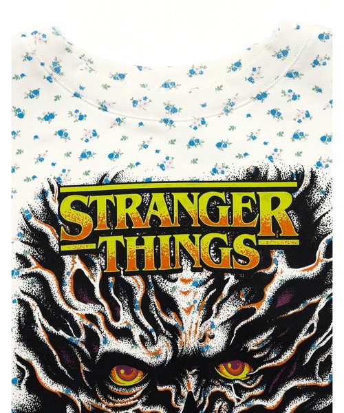 Little sunny bite(リトルサニーバイト)の「●Little sunny bite●stranger things x little sunny bite floral sweat top(スウェット・レディース・ピンク/ブルー・SMALL/MEDIUM)」の21枚目の写真