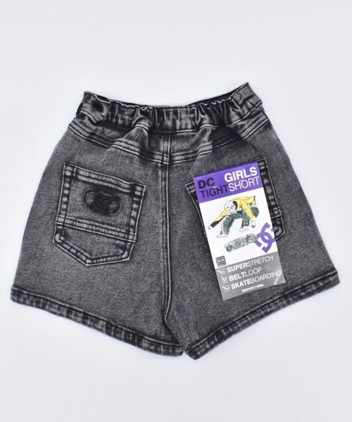 DC(ディーシー)の「DC/ディーシー キッズ デニム ショートパンツ 26 KD GS TIGHT SHORT ムラサキ限定 YWS261523M(その他パンツ・キッズ・ライトインディゴブルー/ブラック・150cm/140cm/130cm)」の17枚目の写真