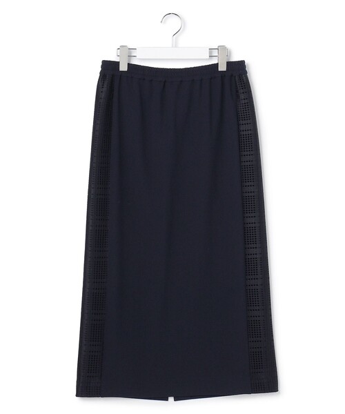 ICB(アイシービー)の「レースコンビジャージー ナロースカート(スカート・レディース・ブラック系/ネイビー系・X-LARGE/LARGE)」の11枚目の写真