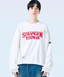 Little sunny bite | littlesunnybite/リトルサニーバイト/stranger things x little sunny bite logo sweat top(スウェット)