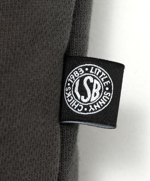 Little sunny bite(リトルサニーバイト)の「littlesunnybite/リトルサニーバイト/stranger things x little sunny bite logo sweat top(スウェット・レディース・ブラック/ピンク/ホワイト・M/S)」の12枚目の写真