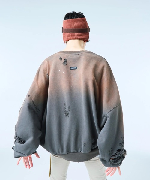 Little sunny bite（リトルサニーバイト）の「littlesunnybite/リトルサニーバイト/stranger things x little sunny bite logo sweat top（スウェット・レディース・ブラック/ピンク/ホワイト・M/S）」の7枚目の写真