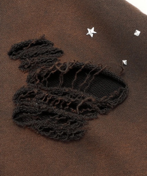 Little sunny bite（リトルサニーバイト）の「littlesunnybite/リトルサニーバイト/stranger things x little sunny bite logo sweat top（スウェット・レディース・ブラック/ピンク/ホワイト・M/S）」の9枚目の写真