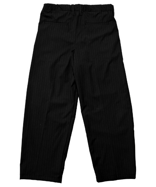 CavariA(キャバリア)の「『CavariA/キャバリア』ストライプワイドパンツ(その他パンツ・メンズ・チャコール/ブラック・L/M)」の9枚目の写真