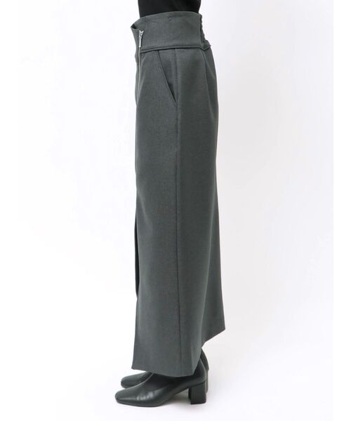 MERCURYDUO(マーキュリーデュオ)の「アシメZIPナロースカート(スカート・レディース・アイボリー/グレー/ミント・SMALL/MEDIUM)」の14枚目の写真