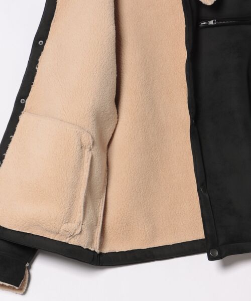 improves（インプローブス）の「ムートンタッチ ランチジャケット（カバーオール・メンズ・ブラウン/ブラック・X-LARGE/LARGE/MEDIUM/SMALL）」の4枚目の写真