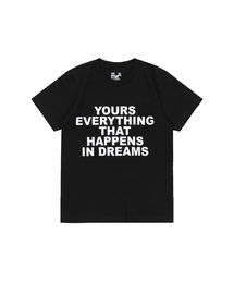 KENDA（ケンダ）の「HAPPENS IN DREAM T-SHIRT (BLACK)（Tシャツ/カットソー）」