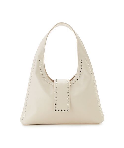 LILY BROWN（リリーブラウン）の「スタッズトートバッグ（トートバッグ・レディース・ラベンダー/ブラウン/アイボリー・F）」の7枚目の写真