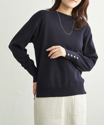 ikka（イッカ）の「【UVケア／毛玉防止】コットンMIXニットプルオーバー（ニット/セーター）」