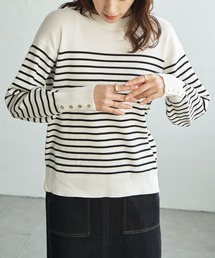 ikka（イッカ）の「【UVケア／毛玉防止】コットンMIXニットプルオーバー（ニット/セーター）」