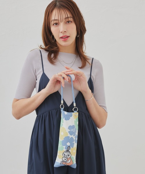 MOOMIN(ムーミン)の「MOOMIN ムーミン 花すきリトルミイ 吸水機能付き マルチサコッシュ 4WAY(ショルダーバッグ・レディース・レッド/ブルー・FREE)」の10枚目の写真