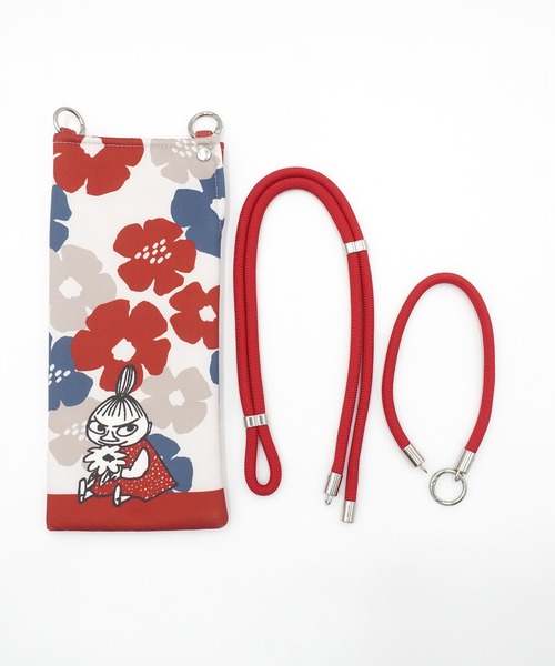 MOOMIN(ムーミン)の「MOOMIN ムーミン 花すきリトルミイ 吸水機能付き マルチサコッシュ 4WAY(ショルダーバッグ・レディース・レッド/ブルー・FREE)」の13枚目の写真