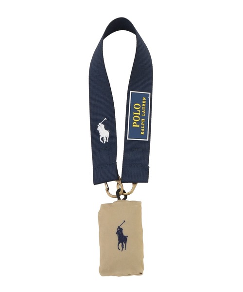 POLO RALPH LAUREN(ポロ ラルフ ローレン)の「カラビナベルト付き ポケッタブル 軽量 レインバッグS(トートバッグ・レディース・カーキ/サックスブルー/ネイビー/ベージュ/ライトグレー・FREE)」の15枚目の写真