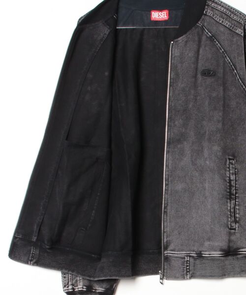 DIESEL（ディーゼル）の「メンズ ジップアップジャケット S-ALT（ブルゾン・メンズ・ブラック系その他・LARGE/MEDIUM/SMALL/X-LARGE/XX-LARGE/X-SMALL）」の3枚目の写真