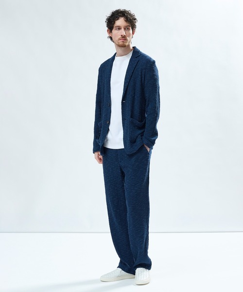 MEN'S BIGI(メンズビギ)の「スラブカールマイヤー イージーパンツ(その他パンツ・メンズ・ネイビー/ブラック・01/02/03/04)」の20枚目の写真