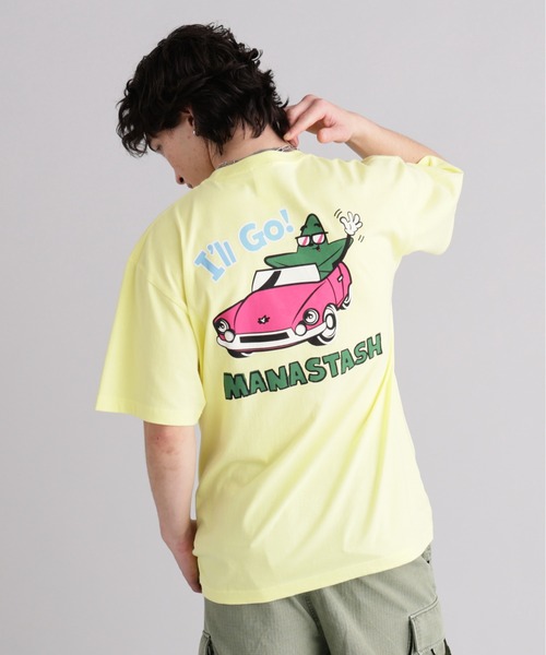 MANASTASH(マナスタッシュ)の「MANASTASH/マナスタッシュ/ODJ TEE I’LL GO!(Tシャツ/カットソー・メンズ・ホワイト/その他10・XL/L/M/S)」の1枚目の写真