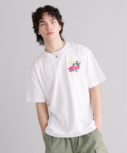 MANASTASH(マナスタッシュ)の「MANASTASH/マナスタッシュ/ODJ TEE I’LL GO!(Tシャツ/カットソー・メンズ・ホワイト/その他10・XL/L/M/S)」の5枚目の写真