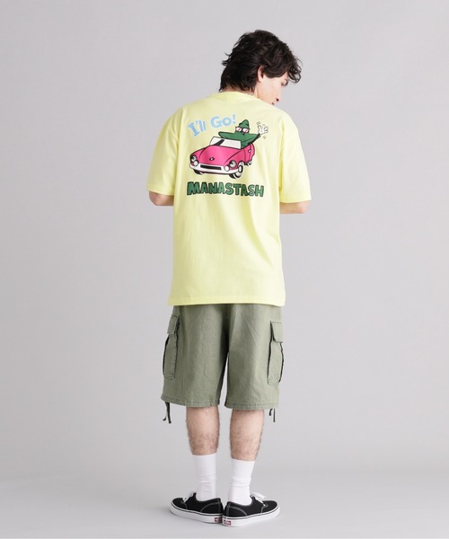 MANASTASH(マナスタッシュ)の「MANASTASH/マナスタッシュ/ODJ TEE I’LL GO!(Tシャツ/カットソー・メンズ・ホワイト/その他10・XL/L/M/S)」の9枚目の写真