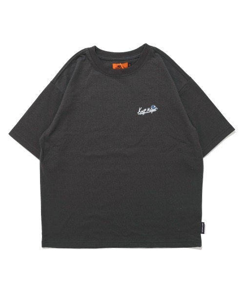 KRIFF MAYER Kid's Collection（クリフメイヤーキッズコレクション）の「【抗ピリング・接触冷感・吸汗速乾】冷感ベースボールT(LOGO)（Tシャツ/カットソー・キッズ・オフホワイト/ライトグリーン/ネイビー/イエロー/チャコール・170/160/150/140/130/120）」の18枚目の写真