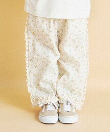 aBity select（アビティセレクト）の「【aBity select./アビティセレクト】ギンガム・小花柄フリルロングパンツ（その他パンツ）」