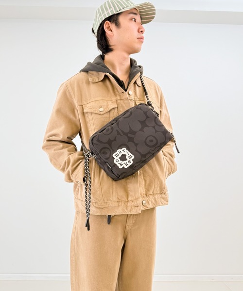marimekko(マリメッコ)の「《ZOZO先行/ノベルティ付》【kioski】Kavari Mini Unikko / shoulder bag(ショルダーバッグ・レディース・ブラック/ベビーピンク/レッド・FREE)」の8枚目の写真