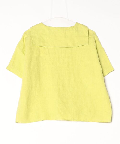 ORCIVAL(オーシバル)の「ORCIVAL/オーシバル ショートスリーブセーラーシャツ SHORTSLEEVE SAILOR SHIRT OR-B0389 YLM(シャツ/ブラウス・レディース・イエロー/チャコールグレー/ライトグレー・1)」の10枚目の写真