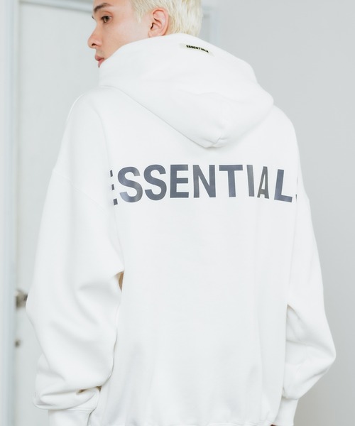 FOG ESSENTIALS(エフオージーエッセンシャルズ)の「FOG ESSENTIALS Pullover Hoodie RLCT LOGO / 3M LOGO PULLOVER HOODIE 夏服(パーカー・メンズ・ブラック/グレー/ホワイト/ベージュ・S/M/L/XL)」の15枚目の写真