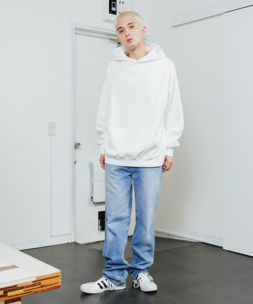FOG ESSENTIALS(エフオージーエッセンシャルズ)の「FOG ESSENTIALS Pullover Hoodie RLCT LOGO / 3M LOGO PULLOVER HOODIE 夏服(パーカー・メンズ・ブラック/グレー/ホワイト/ベージュ・S/M/L/XL)」の13枚目の写真