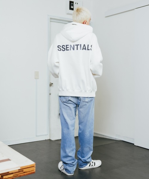FOG ESSENTIALS(エフオージーエッセンシャルズ)の「FOG ESSENTIALS Pullover Hoodie RLCT LOGO / 3M LOGO PULLOVER HOODIE 夏服(パーカー・メンズ・ブラック/グレー/ホワイト/ベージュ・S/M/L/XL)」の14枚目の写真