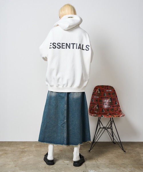 FOG ESSENTIALS(エフオージーエッセンシャルズ)の「FOG ESSENTIALS Pullover Hoodie RLCT LOGO / 3M LOGO PULLOVER HOODIE 夏服(パーカー・メンズ・ブラック/グレー/ホワイト/ベージュ・S/M/L/XL)」の19枚目の写真