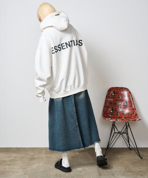 FOG ESSENTIALS(エフオージーエッセンシャルズ)の「FOG ESSENTIALS Pullover Hoodie RLCT LOGO / 3M LOGO PULLOVER HOODIE 夏服(パーカー・メンズ・ブラック/グレー/ホワイト/ベージュ・S/M/L/XL)」の20枚目の写真