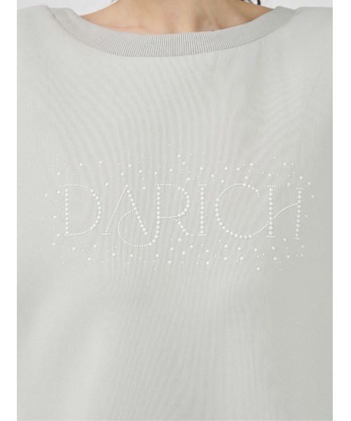 Darich(ダーリッチ)の「バックリボンパールグラフィックスウェットプルオーバー(スウェット・レディース・イエロー/ピンク/ホワイト/ライトグレー・FREE)」の22枚目の写真
