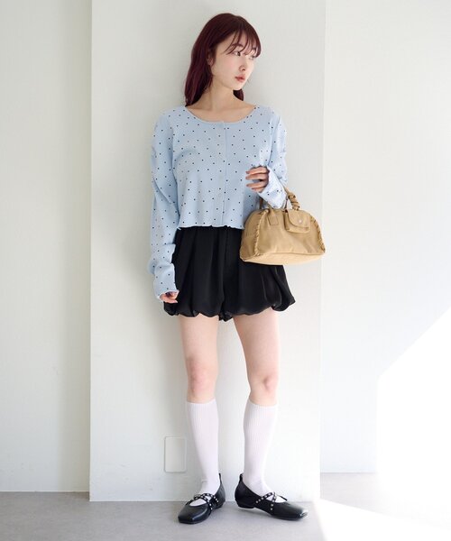 Kastane(カスタネ)の「【2WAY/500mlペットボトル収納可】ケースチャーム付ボストンバッグ(ボストンバッグ・レディース・ブラック/ブラウン/サンドベージュ・FREE)」の22枚目の写真