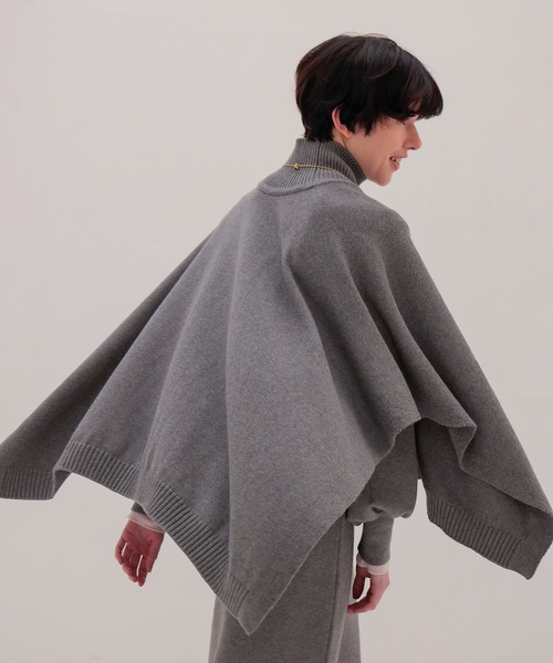 DRESSLAVE（ドレスレイブ）の「twin knit dress(ツインニットワンピース)（ワンピース・レディース・ライトグリーン/グレー・38）」の7枚目の写真