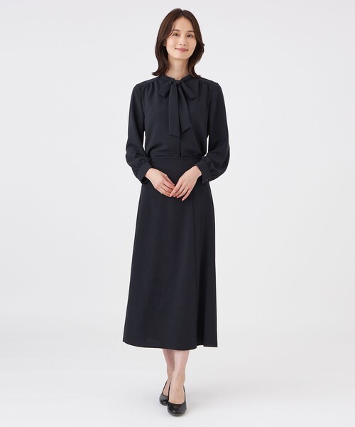TRANS WORK(トランスワーク)の「【L】【ウォッシャブル・UV・防しわ】ストレッチジョーゼットブラウス(シャツ/ブラウス・レディース・オフホワイト/ピンク/ネイビー・46/44)」の7枚目の写真