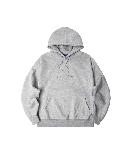 NUHABIT(ニューハビット)の「N/H 無地オーバーサイズフード_グレー (MOH4-0NH)(パーカー・メンズ・グレー・MEDIUM/LARGE/X-LARGE)」の1枚目の写真