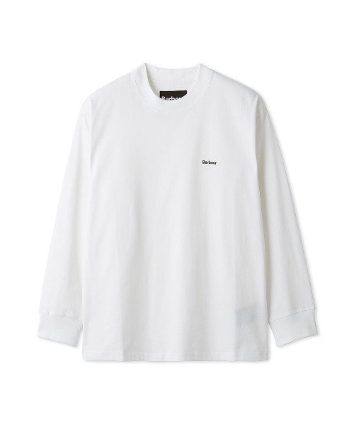 Barbour（バブアー）の「ワンポイント 刺繍 ロングスリーブTシャツ（Tシャツ/カットソー・メンズ・ブラック/グリーン/ホワイト・34/36/38/40/42）」の2枚目の写真