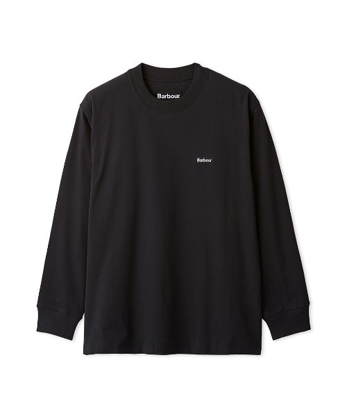 Barbour（バブアー）の「ワンポイント 刺繍 ロングスリーブTシャツ（Tシャツ/カットソー・メンズ・ブラック/グリーン/ホワイト・34/36/38/40/42）」の8枚目の写真