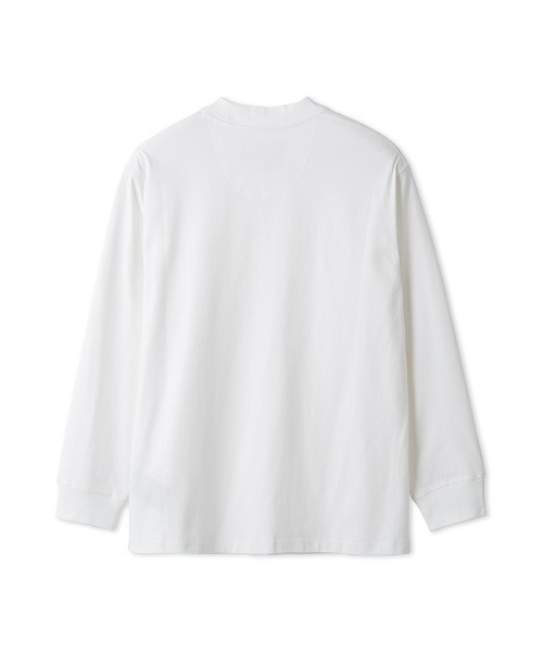 Barbour（バブアー）の「ワンポイント 刺繍 ロングスリーブTシャツ（Tシャツ/カットソー・メンズ・ブラック/グリーン/ホワイト・34/36/38/40/42）」の5枚目の写真