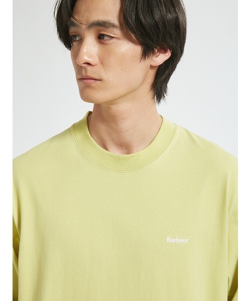 Barbour(バブアー)の「ワンポイント 刺繍 ロングスリーブTシャツ(Tシャツ/カットソー・メンズ・ブラック/グリーン/ホワイト・34/36/38/40/42)」の19枚目の写真