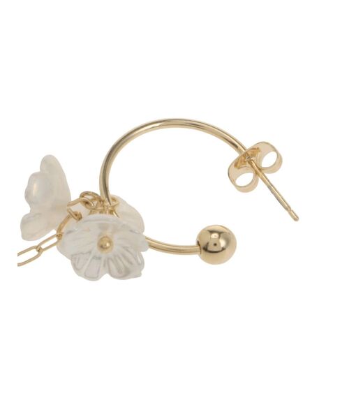 EATME（イートミー）の「ミニフラワーピアス（ピアス（両耳用）・レディース・ゴールド・FREE）」の5枚目の写真