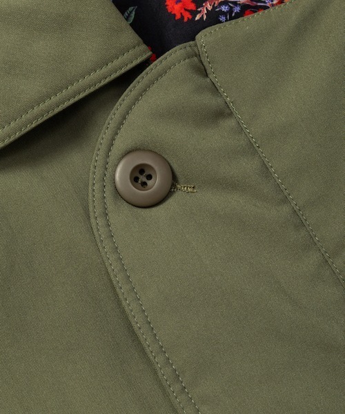 rehacer(レアセル)の「rehacer : Short Mods Jacket / ショートモッズジャケット(モッズコート・レディース・ブラック/カーキ・SMALL)」の6枚目の写真