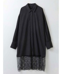 HER.（ハー）の「レースコンビシャツワンピース（ワンピース）」