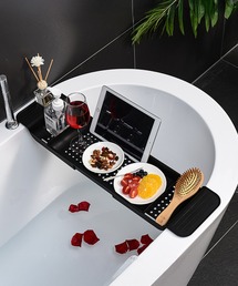 MKD.ZAKKA（エムケーディーザッカ）の「伸縮式 バスタブトレー（バス/トイレグッズ）」