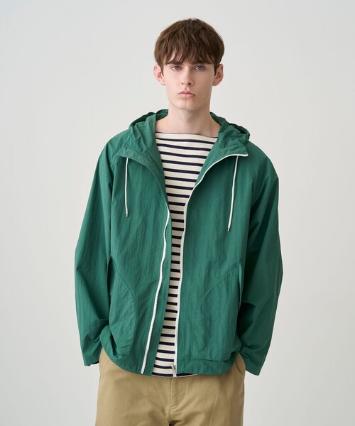 ORCIVAL（オーシバル）の「ORCIVAL | ナイロンタフタ ジップアップマウンテンジャケット MEN（ナイロンジャケット・メンズ・ネイビー/マスタード/ベージュ・4/5）」の16枚目の写真
