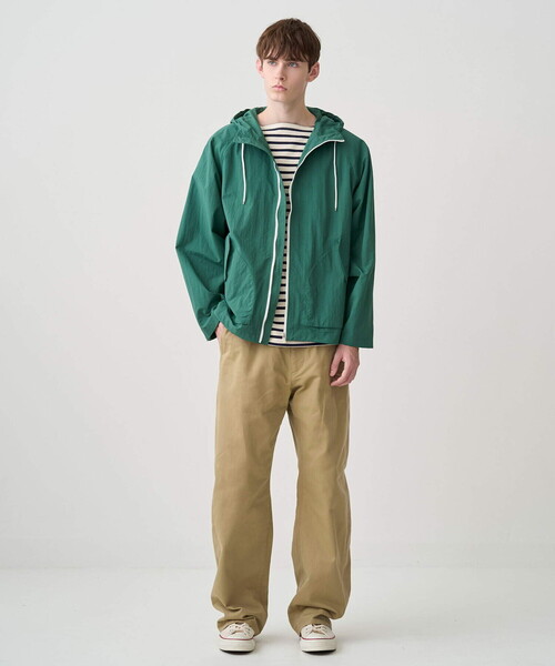 ORCIVAL（オーシバル）の「ORCIVAL | ナイロンタフタ ジップアップマウンテンジャケット MEN（ナイロンジャケット・メンズ・ネイビー/マスタード/ベージュ・4/5）」の17枚目の写真
