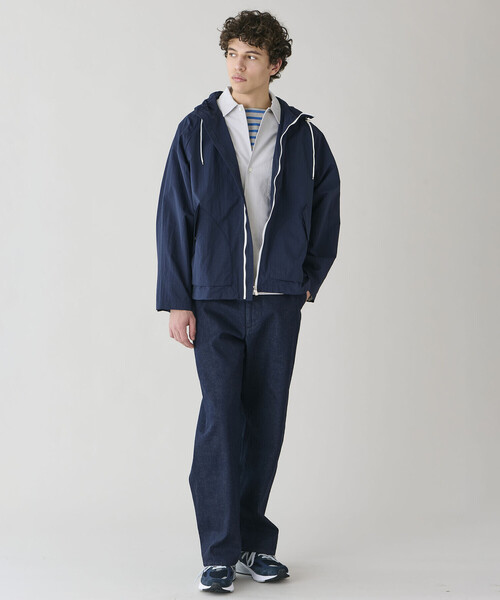 ORCIVAL（オーシバル）の「ORCIVAL | ナイロンタフタ ジップアップマウンテンジャケット MEN（ナイロンジャケット・メンズ・ネイビー/マスタード/ベージュ・4/5）」の18枚目の写真