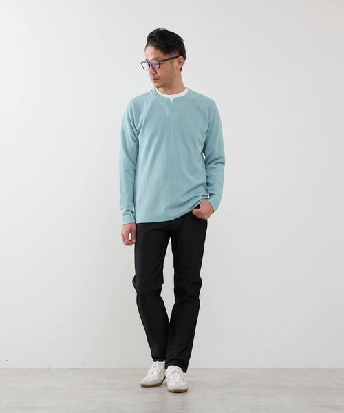 MEN'S MELROSE（メンズメルローズ）の「ドライナイロンシャンブレー 5ポケットパンツ（その他パンツ・メンズ・ブラック/グレー/ベージュ・3/2/5/4）」の20枚目の写真