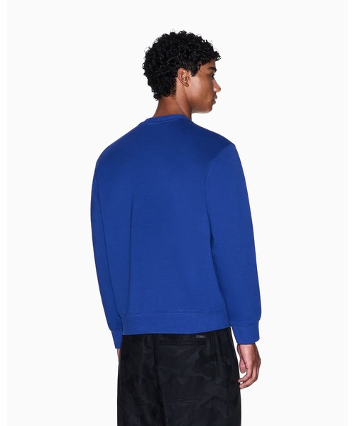 ARMANI EXCHANGE（アルマーニエクスチェンジ）の「【A|X アルマーニ エクスチェンジ】AXロゴクルーネックスウェットプルオーバー（スウェット・メンズ・ブルー・XX-LARGE/MEDIUM/LARGE）」の2枚目の写真